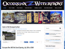 Tablet Screenshot of occoquanwaterfront.com